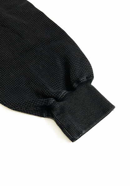 IMPRESTORE / インプレストア Thrmal Freedom / サーマルカットソー  カラー : FADED BLACK