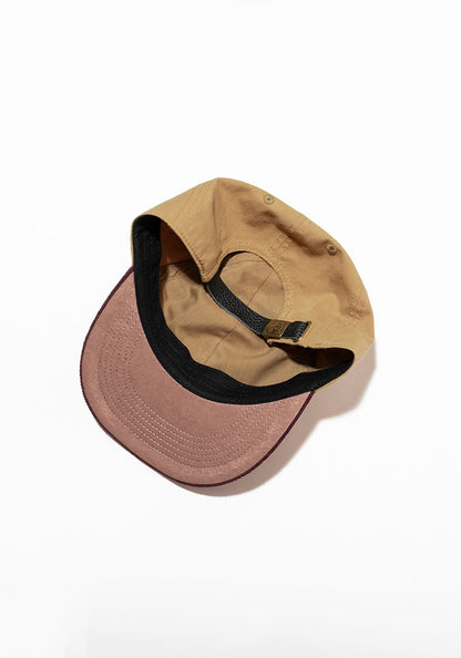 TACOMA FUJI RECORDS  |  FIELD RECORDING RADIO CAP designed by Noriteru Minezaki [BROWN x BURGUNDY]