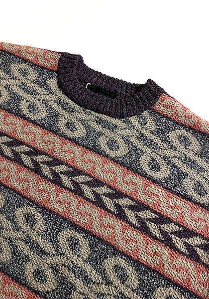 Nasngwam.(ナスングワム) | BRAID KNIT カラー:PURPLE