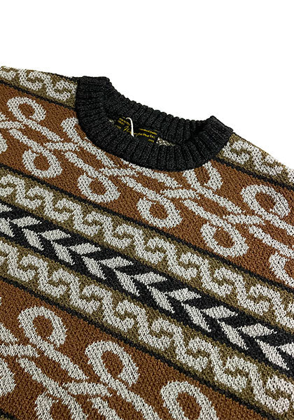 Nasngwam.(ナスングワム) | BRAID KNIT カラー:BROWN