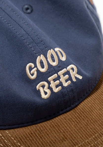 TACOMA FUJI RECORDS  | GOOD BEER CAP designed by Jerry UKAI [BLUE X BROWN]