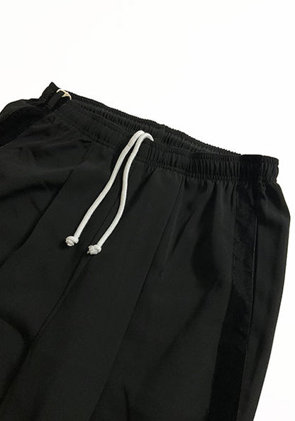 VOIRY ヴォイリー | SCHOOL PANTS カラー:BLACK