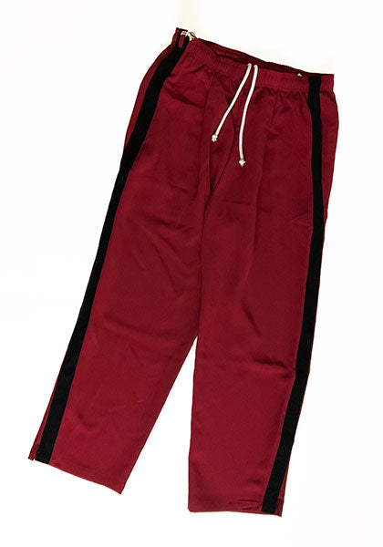 VOIRY ヴォイリー | SCHOOL PANTS カラー:BURGUNDY