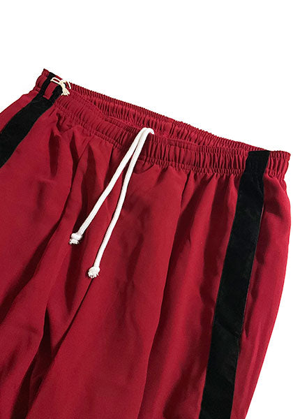 VOIRY ヴォイリー | SCHOOL PANTS カラー:BURGUNDY