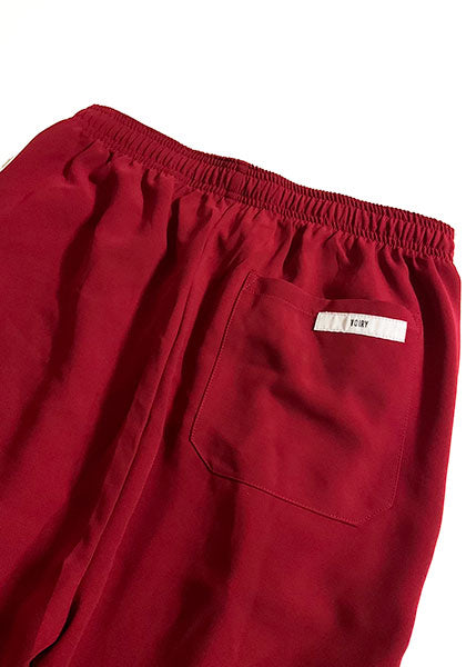 VOIRY ヴォイリー | SCHOOL PANTS カラー:BURGUNDY