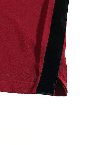 VOIRY ヴォイリー | SCHOOL PANTS カラー:BURGUNDY