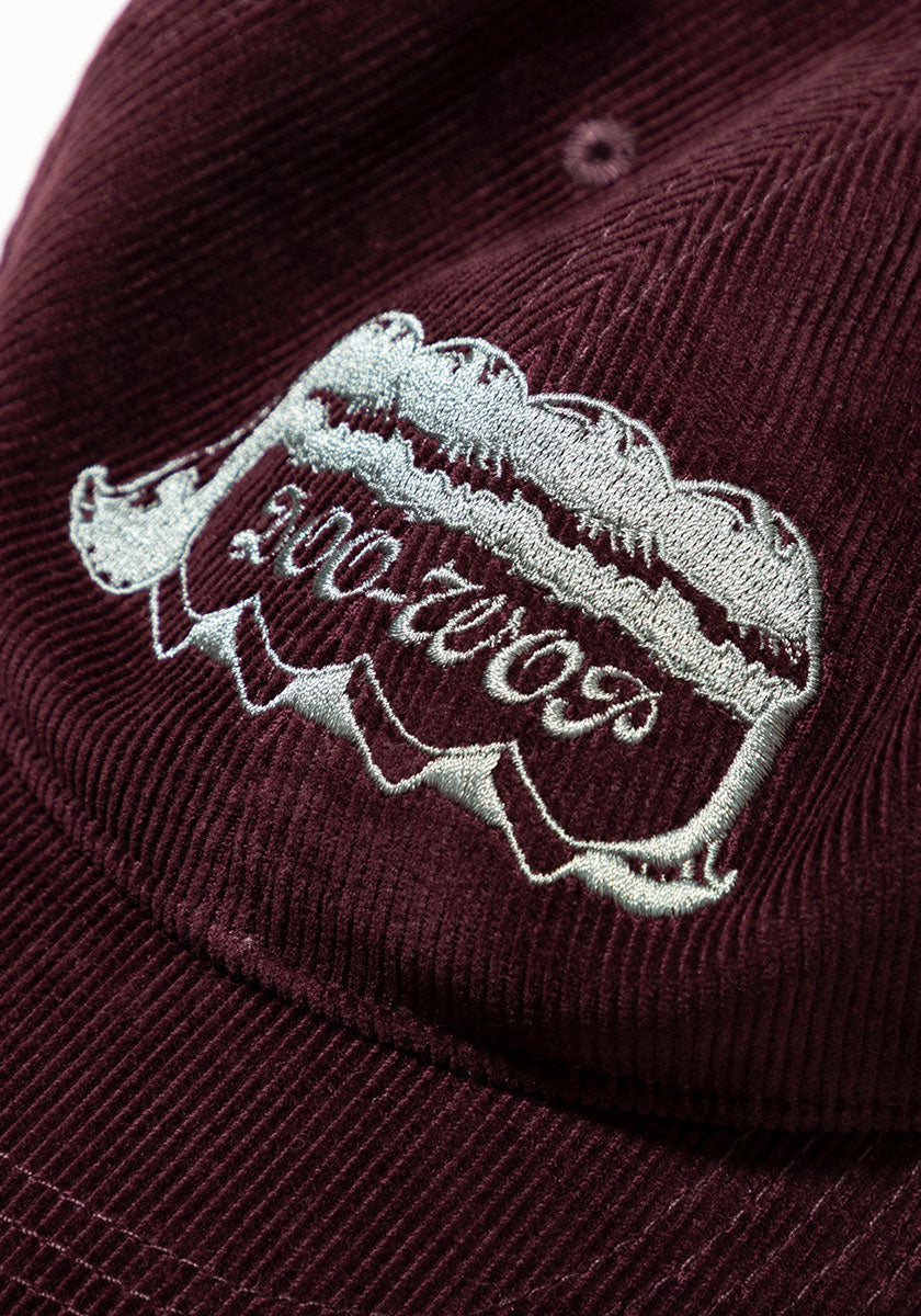 TACOMA FUJI RECORDS  | DOO WOP TACOMA CAP designed by Hiroshi Iguchi [BURGUNDY]