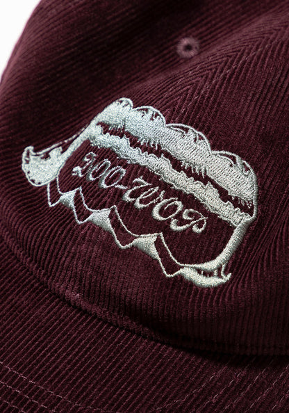 TACOMA FUJI RECORDS  | DOO WOP TACOMA CAP designed by Hiroshi Iguchi [BURGUNDY]