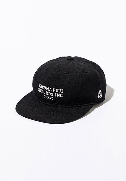 TACOMA FUJI RECORDS タコマフジレコード |  INC CAP  designed by Shuntaro Watanabe カラー：BLACK