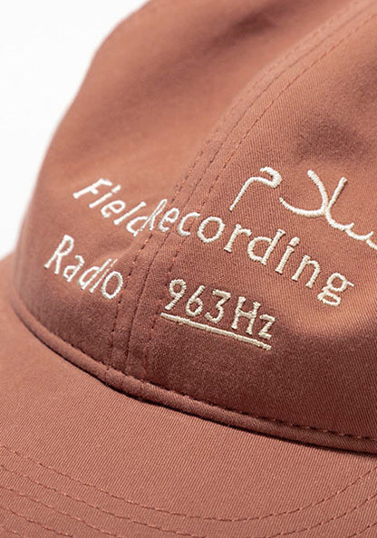 TACOMA FUJI RECORDS タコマフジレコード |  FIELD RECORDING RADIO CAP designed by Noriteru Minezaki カラー：CINNAMON