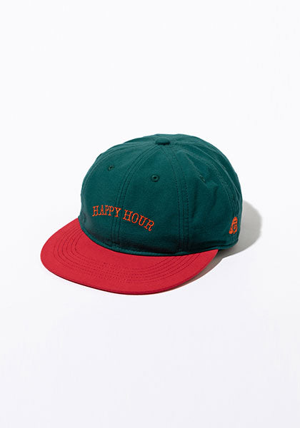 TACOMA FUJI RECORDS タコマフジレコード |  HAPPY HOUR CAP designed by Jerry UKAI カラー：GREENxORANGE