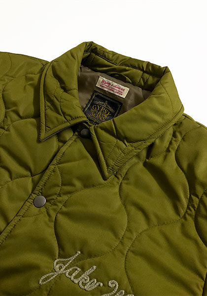 GYPSY&SONS ジプシーアンドサンズ | VMC QUILTED COACH JK / キルティングコーチジャケット カラー：オリーブグリーン