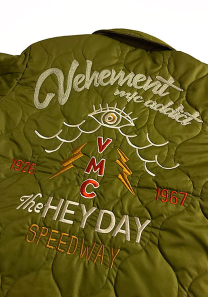 GYPSY&SONS ジプシーアンドサンズ | VMC QUILTED COACH JK / キルティングコーチジャケット カラー：オリーブグリーン