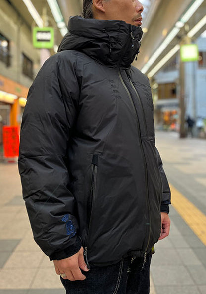 TACOMA FUJI RECORDS タコマフジレコード | NANGA AURORA TEX DOWN JACKET 藝術科学思想自然ver. カラー : BLACK