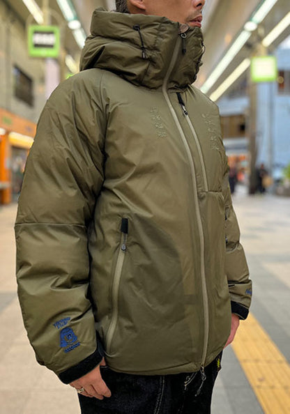 TACOMA FUJI RECORDS タコマフジレコード | NANGA AURORA TEX DOWN JACKET 藝術科学思想自然ver. カラー : KHAKI