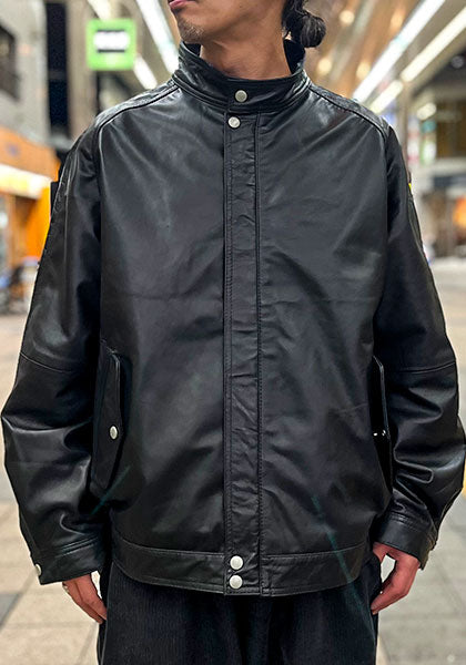 Nasngwam.（ナスングワム）| ATTRACT LEATHER JACKET/レザージャケット