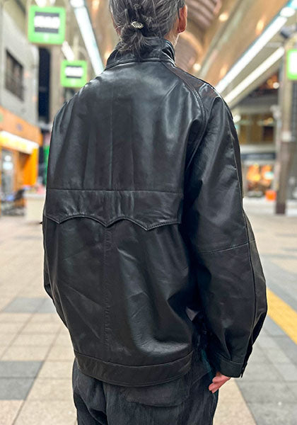Nasngwam.（ナスングワム）| ATTRACT LEATHER JACKET/レザージャケット