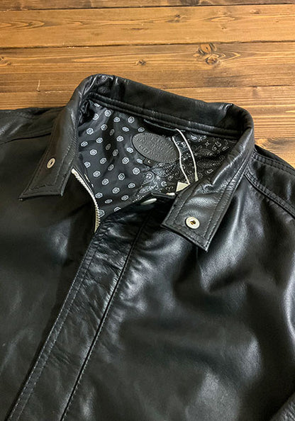Nasngwam.（ナスングワム）| ATTRACT LEATHER JACKET/レザージャケット