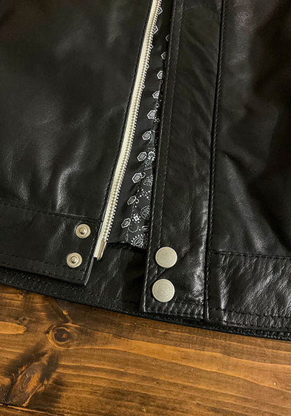 Nasngwam.（ナスングワム）| ATTRACT LEATHER JACKET/レザージャケット