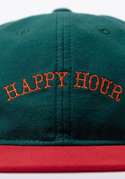 TACOMA FUJI RECORDS タコマフジレコード |  HAPPY HOUR CAP designed by Jerry UKAI カラー：GREENxORANGE