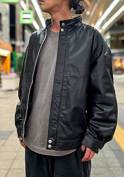 Nasngwam.（ナスングワム）| ATTRACT LEATHER JACKET/レザージャケット