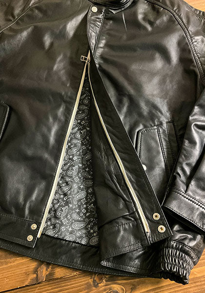 Nasngwam.（ナスングワム）| ATTRACT LEATHER JACKET/レザージャケット