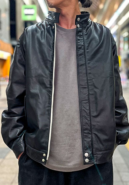 Nasngwam.（ナスングワム）| ATTRACT LEATHER JACKET/レザージャケット