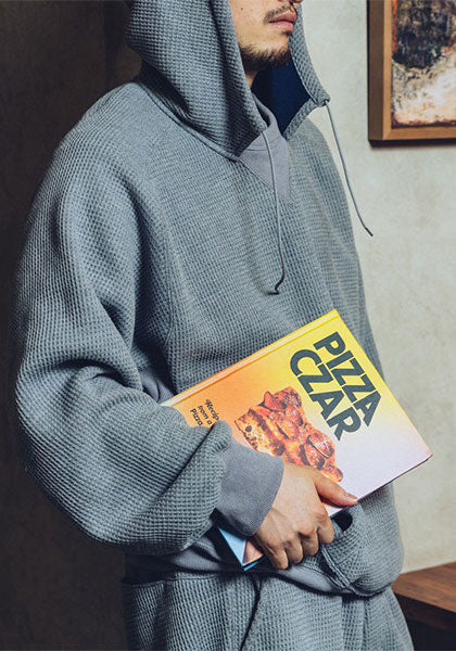 Nasngwam × IMPRESTORE | GOKU WARM FLEECE HOODIE  カラー:GRAY