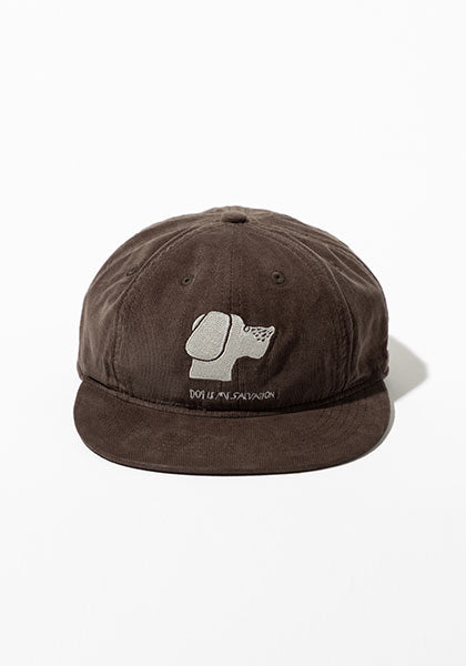 TACOMA FUJI RECORDS タコマフジレコード | DOG IS MY SALVATION CAP designed by Yachiyo Katsuyama カラー:BROWN
