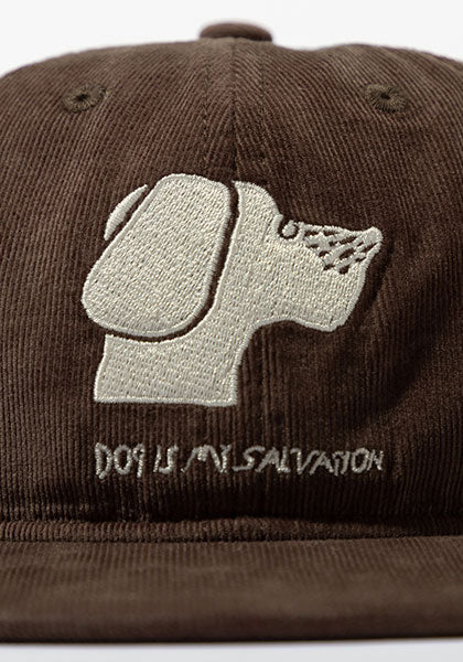 TACOMA FUJI RECORDS タコマフジレコード |  DOG IS MY SALVATION CAP designed by Yachiyo Katsuyama カラー：BROWN