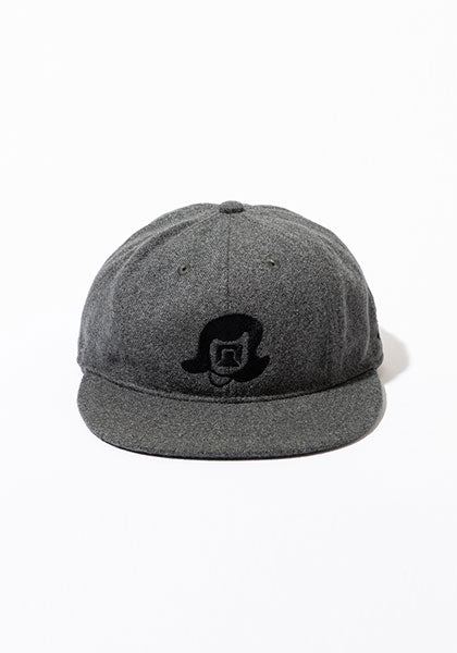 TACOMA FUJI RECORDS タコマフジレコード | TACOMA FUJI LOGO EMBROIDERY CAP designed by Yachiyo Katsuyama カラー:GRAY