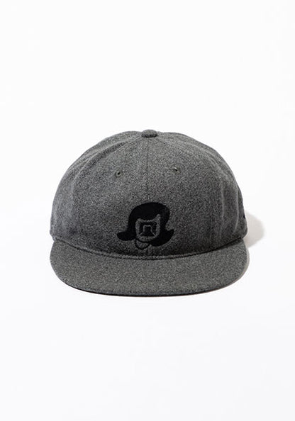 TACOMA FUJI RECORDS タコマフジレコード |  TACOMA FUJI LOGO EMBROIDERY CAP designed by Yachiyo Katsuyama カラー：GRAY