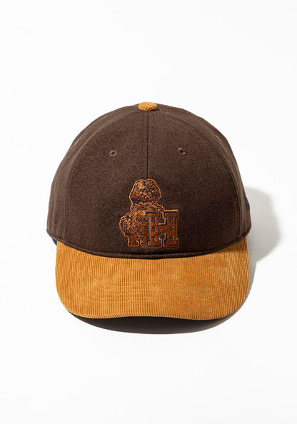 TACOMA FUJI RECORDS  | HOT DOG VNTG LOGO CAP designed by Hiroshi Iguchi [BROWN x BROWN]