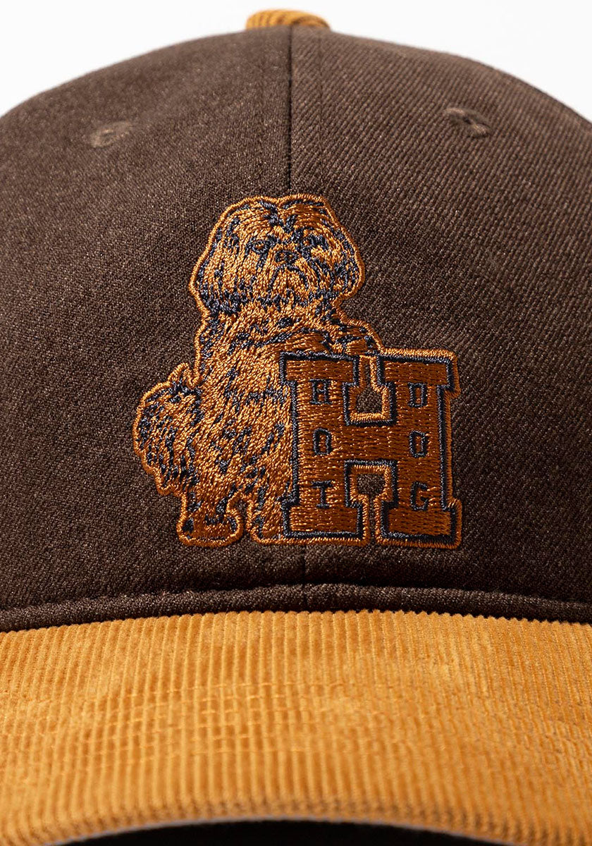 TACOMA FUJI RECORDS  | HOT DOG VNTG LOGO CAP designed by Hiroshi Iguchi [BROWN x BROWN]