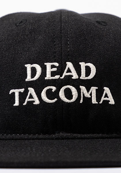 TACOMA FUJI RECORDS タコマフジレコード | DEAD TACOMA CAP カラー：BLACK