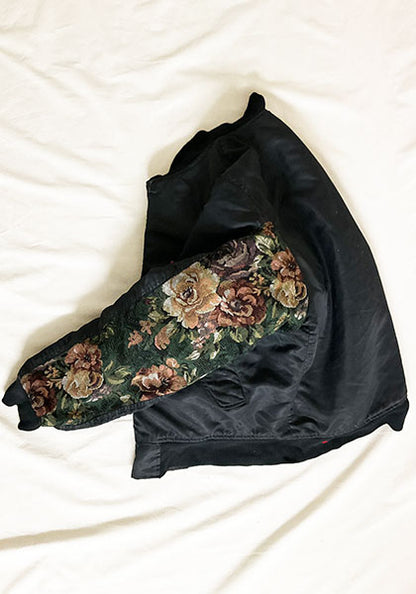 VOO ヴォー | MA-1 feat. LIF サイズ：KING(L-XL中間) カラー：BLACK