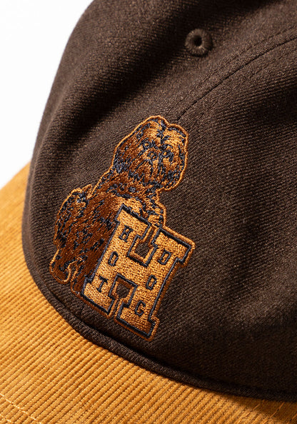 TACOMA FUJI RECORDS  | HOT DOG VNTG LOGO CAP designed by Hiroshi Iguchi [BROWN x BROWN]