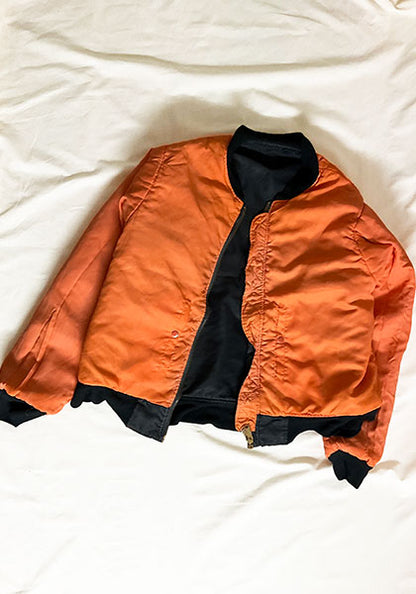 VOO ヴォー | MA-1 feat. LIF サイズ：QUEEN(M-L中間) カラー：BLACK