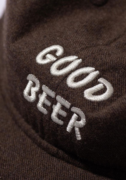 TACOMA FUJI RECORDS タコマフジレコード |  GOOD BEER CAP designed by Jerry UKAI カラー：BROWN