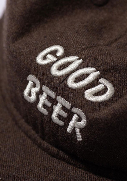 TACOMA FUJI RECORDS タコマフジレコード |  GOOD BEER CAP designed by Jerry UKAI カラー：BROWN