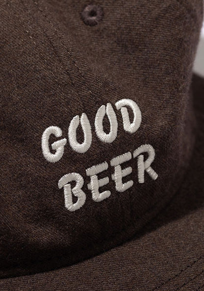 TACOMA FUJI RECORDS タコマフジレコード |  GOOD BEER CAP designed by Jerry UKAI カラー：BROWN