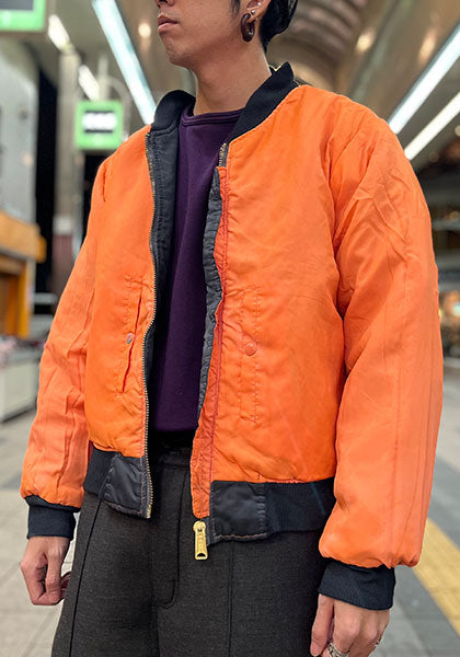 VOO ヴォー | MA-1 feat. LIF サイズ：QUEEN(M-L中間) カラー：BLACK