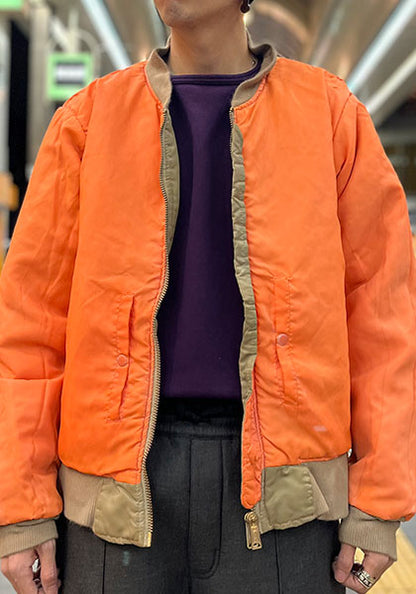 VOO ヴォー | MA-1 feat. LIF サイズ：KING(L-XL中間) カラー：CAMEL