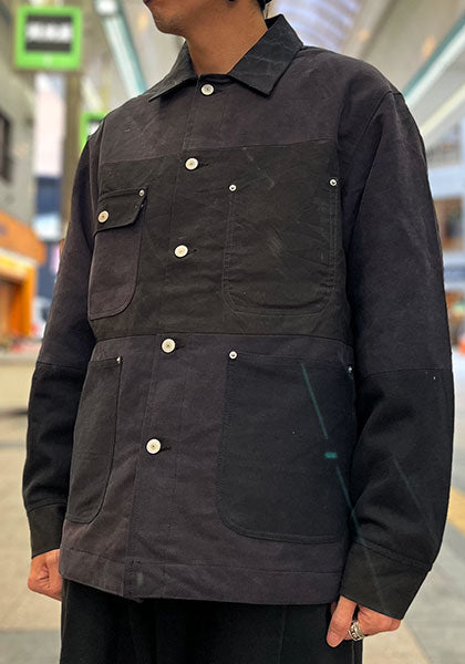 Nasngwam.（ナスングワム）| FOUNDRY JACKET Lサイズ カラー:BLACK