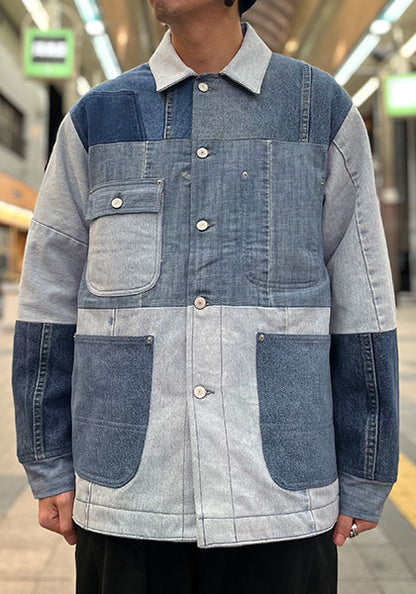 Nasngwam.（ナスングワム）| FOUNDRY JACKET Lサイズ カラー:DENIM A