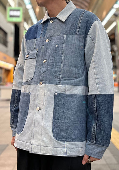 Nasngwam.（ナスングワム）| FOUNDRY JACKET Lサイズ カラー:DENIM A