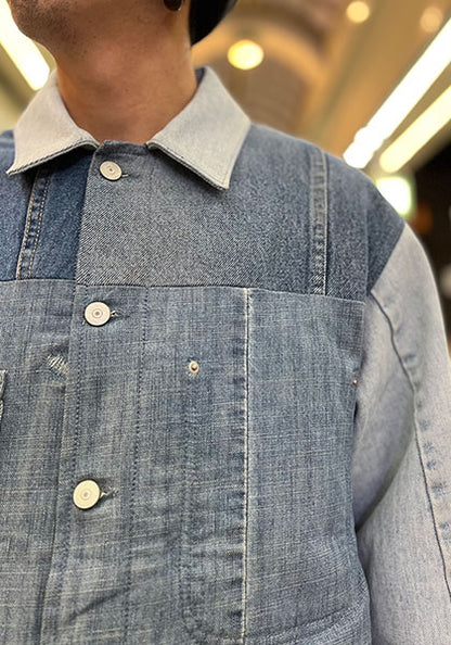 Nasngwam.（ナスングワム）| FOUNDRY JACKET Lサイズ カラー:DENIM A