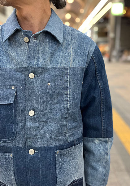 Nasngwam.（ナスングワム）| FOUNDRY JACKET Mサイズ カラー:DENIM