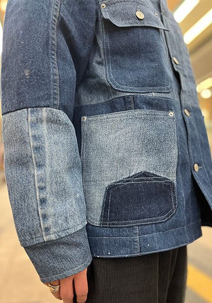 Nasngwam.（ナスングワム）| FOUNDRY JACKET Mサイズ カラー:DENIM