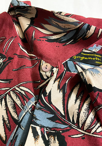 Nasngwam.（ナスングワム） | SOUTHERN SHIRTS カラー:BURGUNDY